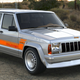 Image for article titled This Fake 1989 Jeep Cherokee Trackhawk Is a Blasphemous Beauty